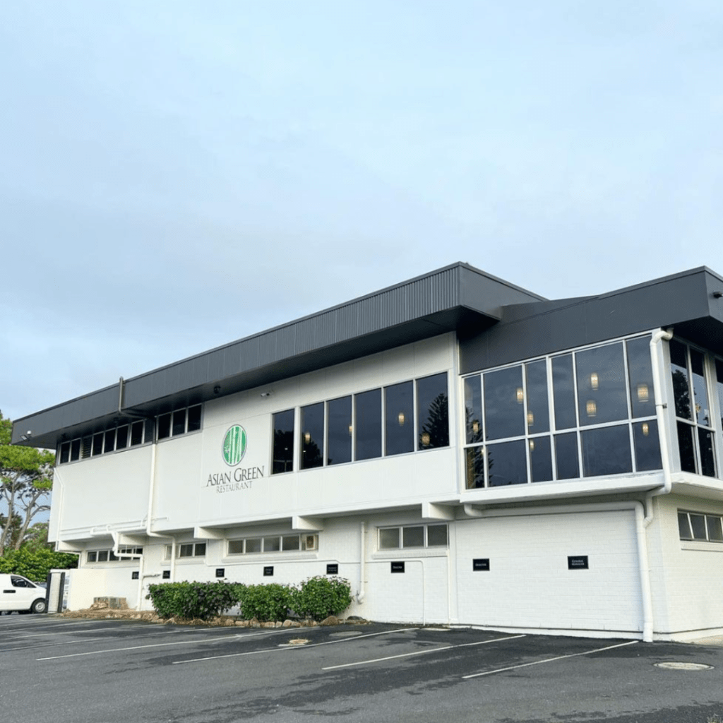 G Knight Painting commercial exterior paint job at Ballina Golf Club